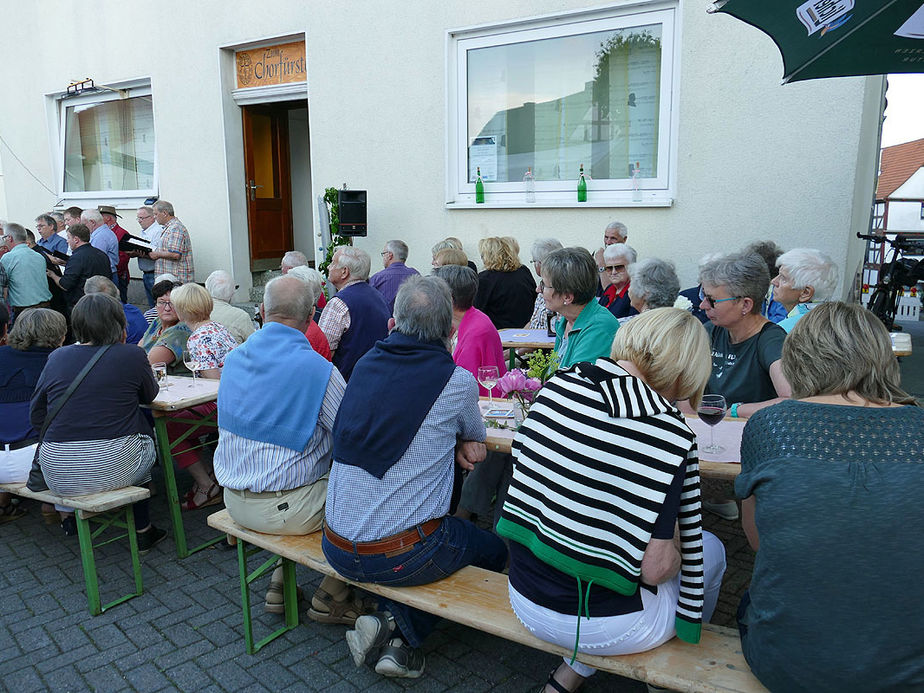 Sommerserenade vor dem "Chorfürst" (Foto: Karl-Franz Thiede)